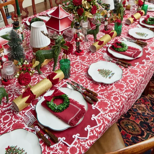 Mrs. Alice Christmas Tree Starter Plate (Set of 4)< Starter Plates | Crockery Sets