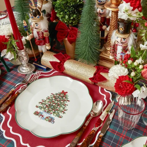 Mrs. Alice Christmas Tree Dinner Plate< Dinner Plates