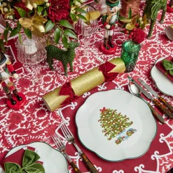 Mrs. Alice Christmas Tree Dinner Plate< Dinner Plates