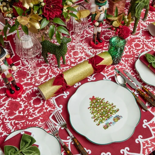 Mrs. Alice Christmas Tree Dinner Plate< Dinner Plates