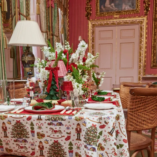 Mrs. Alice Christmas Tree Starter Plate (Set of 4)< Starter Plates | Crockery Sets