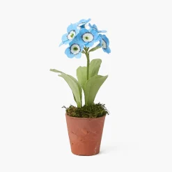 Mrs. Alice Handpainted Blue Auricula< Year-round Decorations | Forever Blooms