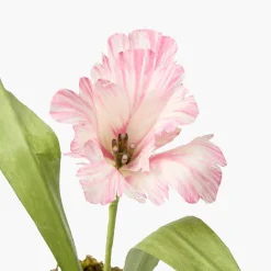 Mrs. Alice Handpainted Pink Tulip< Year-round Decorations | Forever Blooms