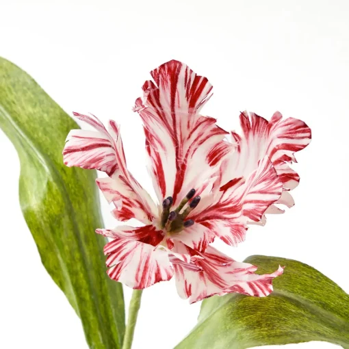 Mrs. Alice Handpainted Red Tulip< Year-round Decorations | Forever Blooms