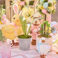 Mrs. Alice Handpainted Yellow Tulip< Year-round Decorations | Forever Blooms