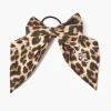 Mrs. Alice Leopard Hair Bow< Napkin Rings & Bows | Mrs. Alice Monogram