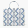 Mrs. Alice Tote Bag (Blue Ikat)< Mrs. Alice Tote Bags | For Her