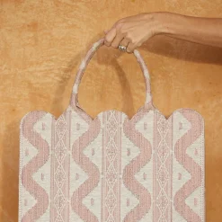 Mrs. Alice Tote Bag (Pink Ikat)< Mrs. Alice Tote Bags | For Her