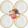 Mrs. Alice Nancy Bamboo Dinner Plate (Set of 4)< Summer Crockery | Dinner Plates