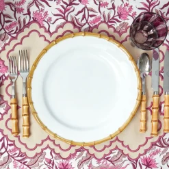 Mrs. Alice Nancy Bamboo Dinner Plate< Summer Crockery | Dinner Plates