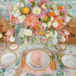 Mrs. Alice Nancy Bamboo Dinner Plate (Set of 4)< Summer Crockery | Dinner Plates