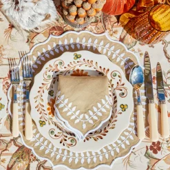 Mrs. Alice Natural Laurel Placemats & Napkins Set (Set of 4)< Table Linen Sets | For Her
