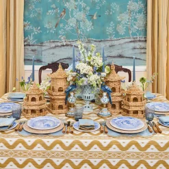 Mrs. Alice Natural Rattan Charger Plates (Set of 4)< Summer Table Linen | Placemats