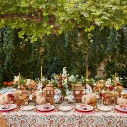 Mrs. Alice Natural Rattan Pagoda Lantern Set< Year-round Decorations | Spring Decorations