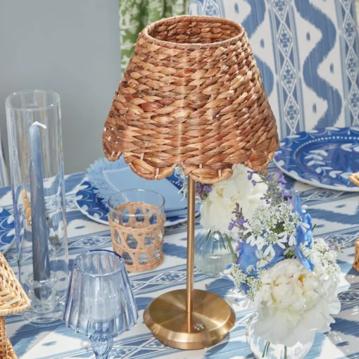 Mrs. Alice Natural Seagrass Lampshade< Summer Lighting | Lampshades