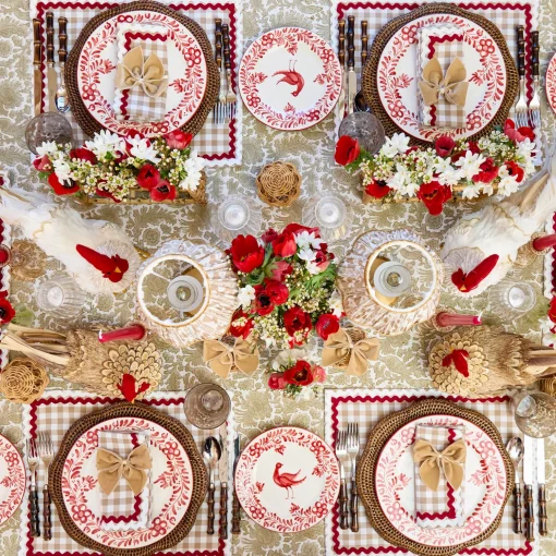 Mrs. Alice Oat Velvet Napkin Bows (Set of 4)< Napkin Rings & Bows