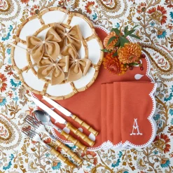 Mrs. Alice Oat Velvet Napkin Bows (Set of 4)< Napkin Rings & Bows