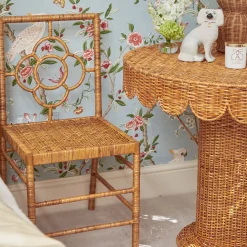 Mrs. Alice Octavia Rattan Chair< Furniture | Furniture
