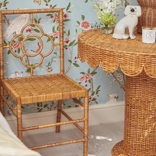 Mrs. Alice Octavia Rattan Chair< Furniture | Furniture