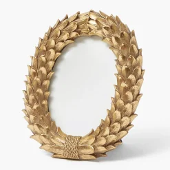Mrs. Alice Odette Oval Gold Photo Frame - 5"x7"< For Her | For The Millenial