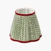 Mrs. Alice Olive & Red Lotus Lampshade (18cm)< Lampshades