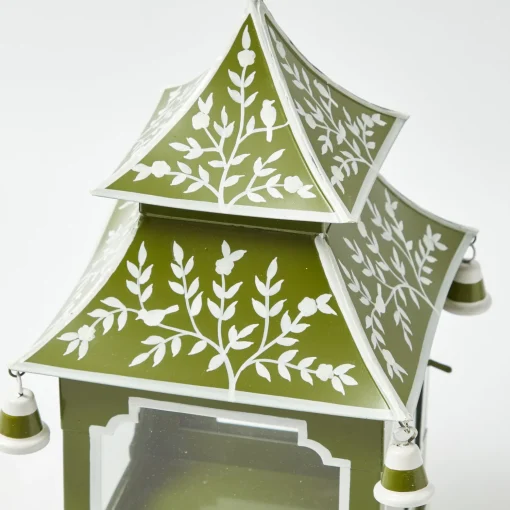 Mrs. Alice Olive Chinoiserie Pagoda Lantern< Christmas Decorations | Pagodas & Lanterns