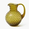 Mrs. Alice Olive Green Hobnail Jug< Jugs
