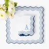 Mrs. Alice Olympia Blue Embroidered Napkins (Set of 4)< Napkins | Mrs. Alice Monogram
