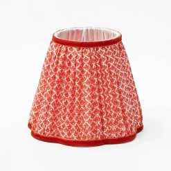 Mrs. Alice Orange Lotus Lampshade (18cm)< Lampshades