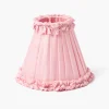 Mrs. Alice Pale Pink Silk Frilled Lampshade (18cm)< Lampshades