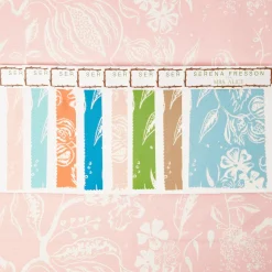 Mrs. Alice Palm Beach Pink Chelsea Square Fabric< Serena Fresson Fabrics