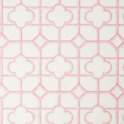 Mrs. Alice Palm Beach Pink Shaded Bamboo Fabric< Serena Fresson Fabrics