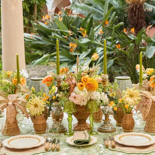 Mrs. Alice Palm Tree Glasses (Set of 4)< Summer Glassware | Glasses