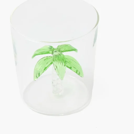 Mrs. Alice Palm Tree Glasses (Set of 4)< Summer Glassware | Glasses
