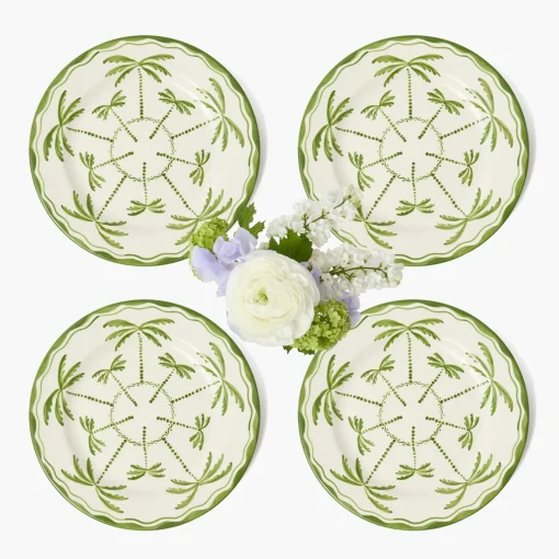 Mrs. Alice Palmera Starter Plates (Set of 4)< Summer Crockery | Starter Plates