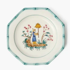 Mrs. Alice Patricia Bamboo Dinner Plate< Summer Crockery | Dinner Plates