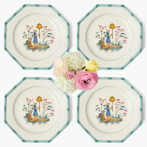 Mrs. Alice Patricia Bamboo Dinner Plate< Summer Crockery | Dinner Plates