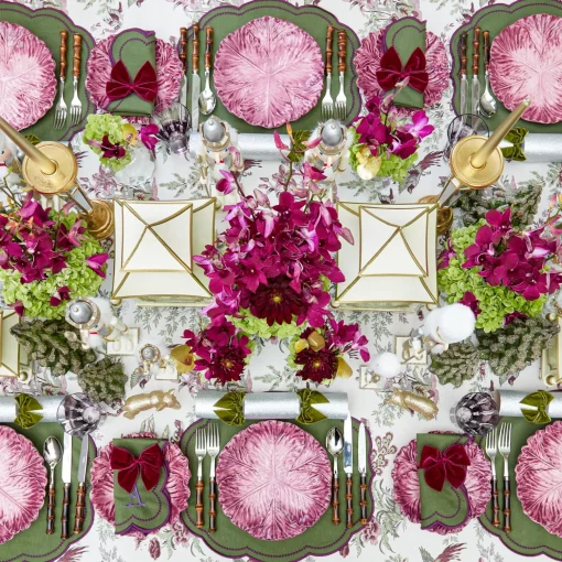 Mrs. Alice Peacock Garden Tablecloth< Tablecloths