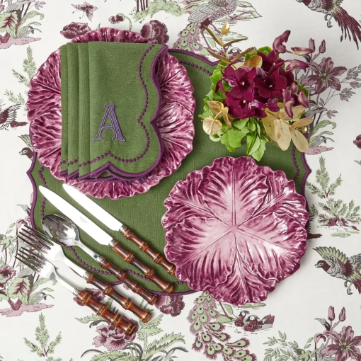 Mrs. Alice Peacock Garden Tablecloth< Tablecloths
