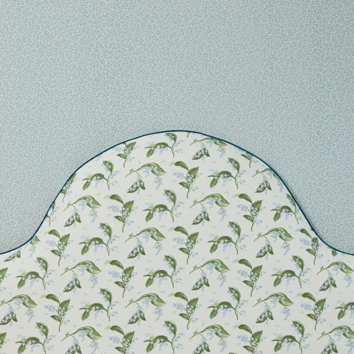 Mrs. Alice Pebble Lily of the Valley Fabric< Serena Fresson Fabrics