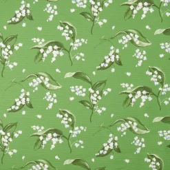 Mrs. Alice Pebble Lily of the Valley Fabric< Serena Fresson Fabrics
