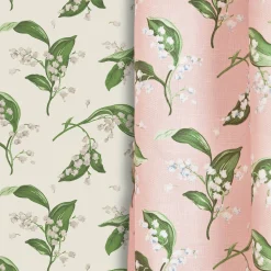 Mrs. Alice Pebble Lily of the Valley Wallpaper< Serena Fresson Wallpapers