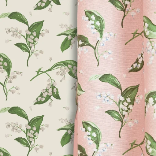 Mrs. Alice Pebble Lily of the Valley Wallpaper< Serena Fresson Wallpapers