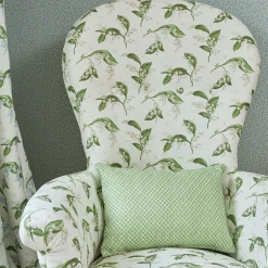Mrs. Alice Pebble Lily of the Valley Fabric< Serena Fresson Fabrics