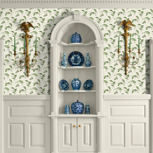 Mrs. Alice Pebble Lily of the Valley Wallpaper< Serena Fresson Wallpapers