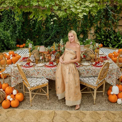 Mrs. Alice Personalisable Burnt Orange Bow< Napkin Rings & Bows | Mrs. Alice Monogram