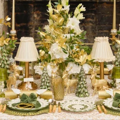 Mrs. Alice Personalisable Forest Green Bow< Napkin Rings & Bows | Mrs. Alice Monogram