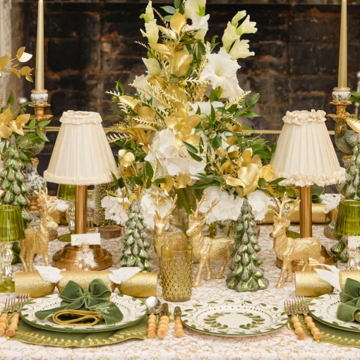 Mrs. Alice Personalisable Forest Green Bow< Napkin Rings & Bows | Mrs. Alice Monogram