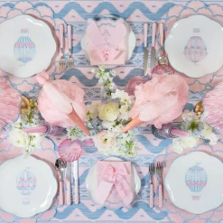 Mrs. Alice Personalisable Pink Grosgrain Bow< Napkin Rings & Bows | Mrs. Alice Monogram