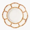 Mrs. Alice Petal Bamboo Ceramic Dinner Plate< Summer Crockery | Dinner Plates